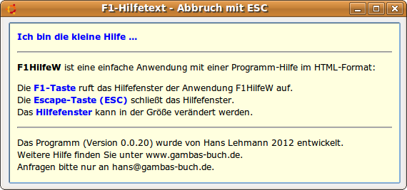 HTML-Hilfe