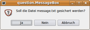 Frage-Messagebox